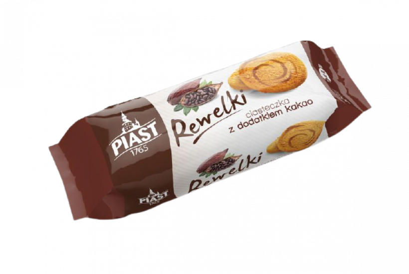 14. Rewelki ciasteczka z dodatkiem kakao 175g